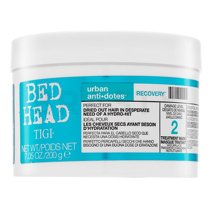 Tigi bed head urban antidotes recovery treatment mask mască hrănitoare pentru păr uscat si deteriorat 200 ml