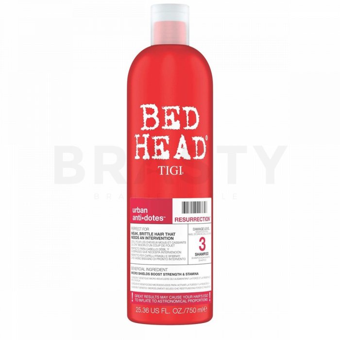 Tigi bed head urban antidotes resurrection shampoo sampon hranitor 750 ml
