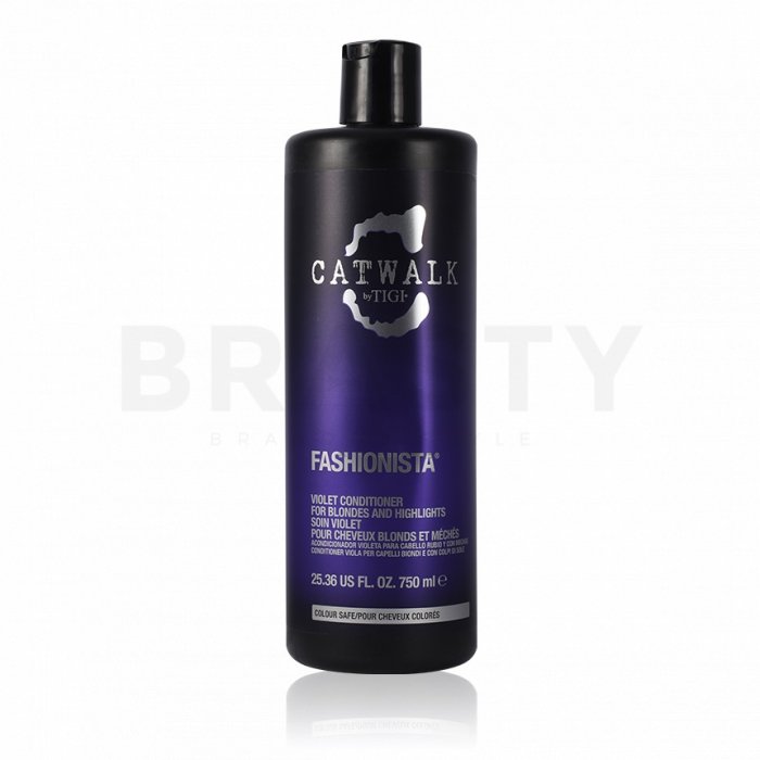 Tigi catwalk fashionista violet conditioner balsam hrănitor pentru păr blond 750 ml
