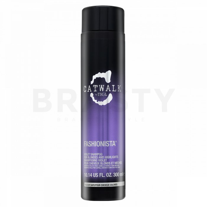Tigi catwalk fashionista violet shampoo șampon hrănitor pentru păr blond 300 ml