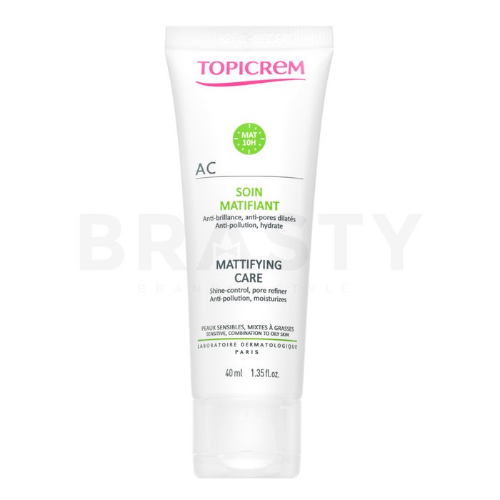 Topicrem ac matifying care cremă de ten cu efect matifiant 40 ml