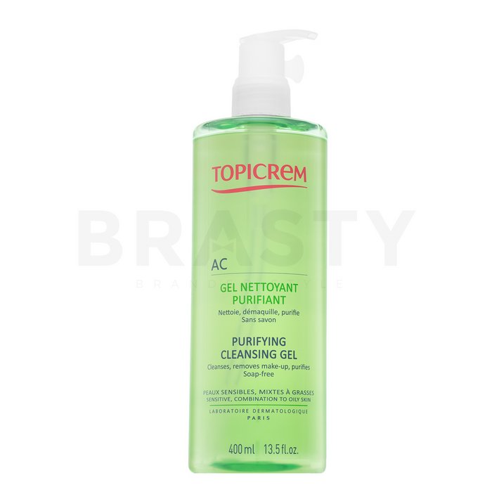 Topicrem ac purifying cleansing gel gel de curățare pentru piele uleioasă 400 ml