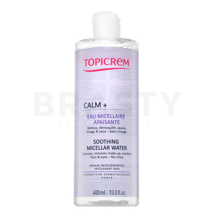 Topicrem calm+ soothing micellar water apă micelară cu efect de hidratare 400 ml