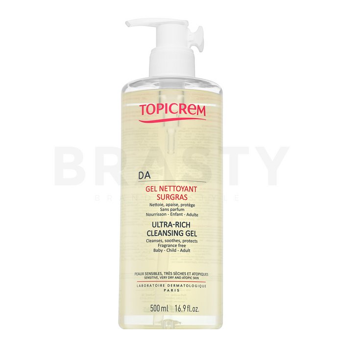 Topicrem da ultra-rich cleansing gel gel de curățare pentru piele uscată și atopică 500 ml