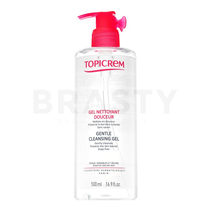 Topicrem gentle cleansing gel body   hair gel de curățare pentru păr si corp 500 ml