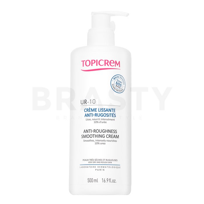 Topicrem ur-10 anti-roughness smoothing cream cremă de corp pentru piele uscată și sensibilă 500 ml