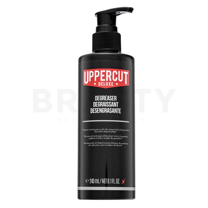 Uppercut deluxe degreaser sampon de curatare pentru toate tipurile de păr 240 ml