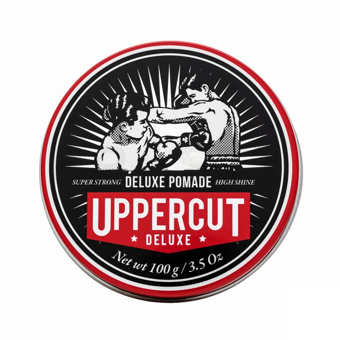 Uppercut Deluxe Pomade pomadă de păr pentru fixare puternică 100 g