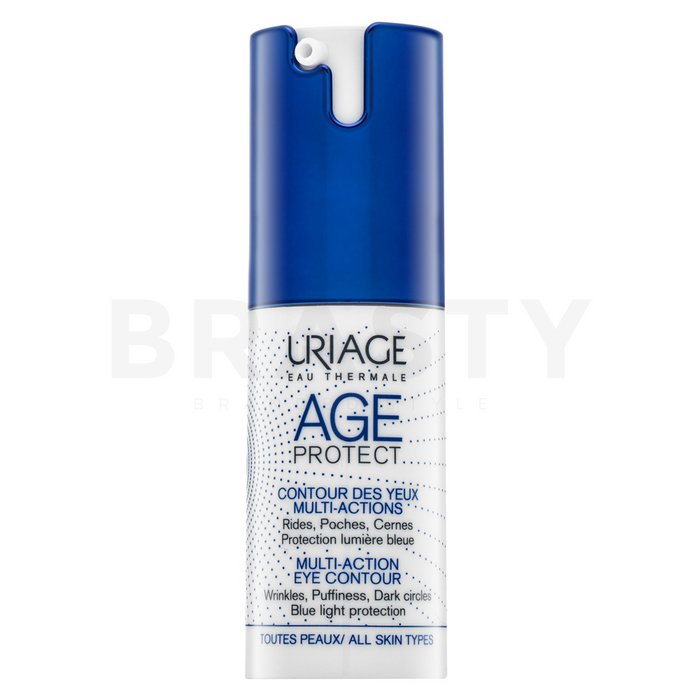Uriage age protect multi-action eye contour cremă cu efect de întinerire pentru piele uscată 15 ml