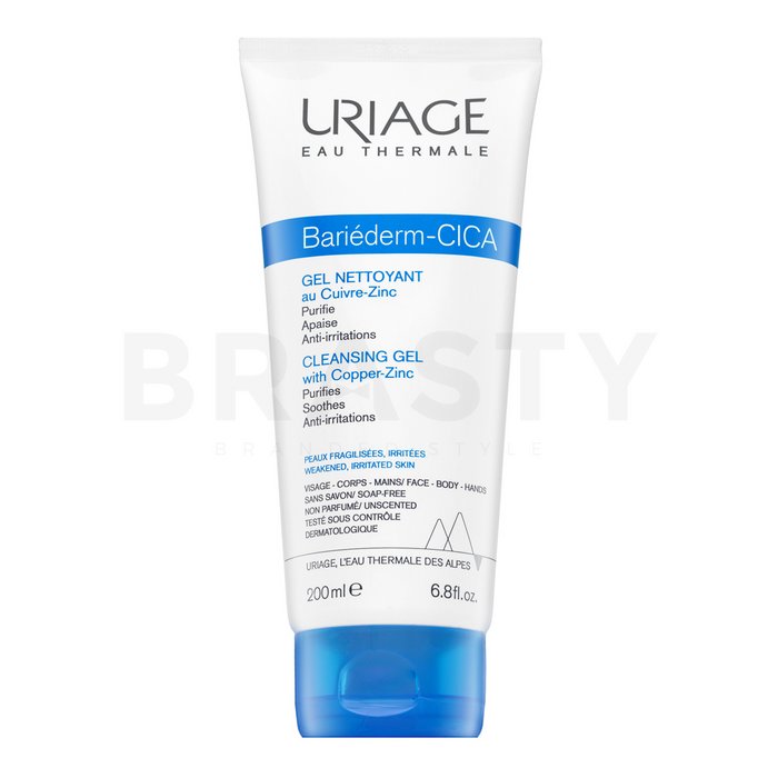 Uriage bariederm repairing cica-cream with cu-zn loțiune calmantă pentru regenerarea pielii 200 ml