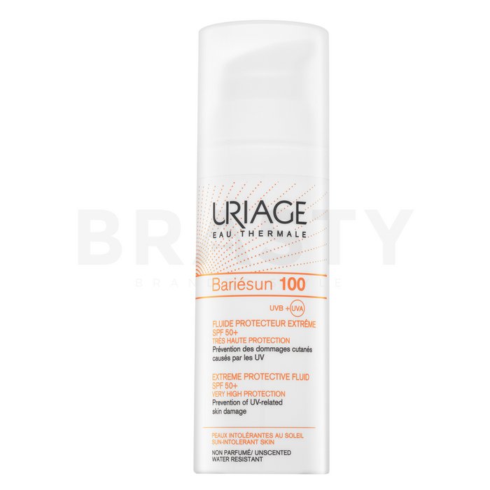 Uriage Bariésun 100 Extreme Protective Fluid SPF50+ Loțiune calmantă pentru piele uscată și atopică 50 ml