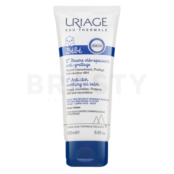 Uriage bébé 1st anti-itch soothing oil balm loțiune calmantă pentru copii 200 ml