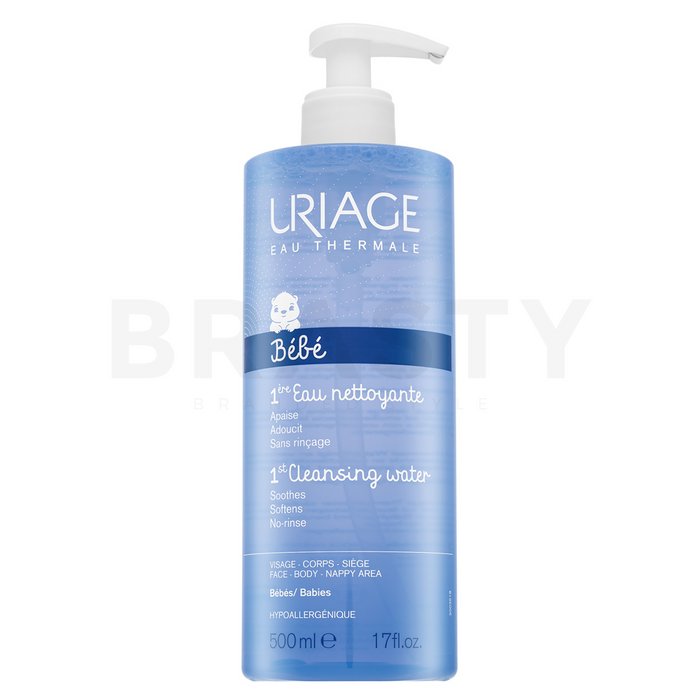Uriage bébé 1st water no-rinse cleansing water cremă de protejare pentru copii 500 ml