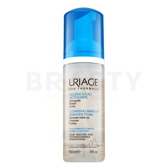 Uriage cleansing make-up remover foam loțiune calmantă pentru piele uscată și atopică 150 ml