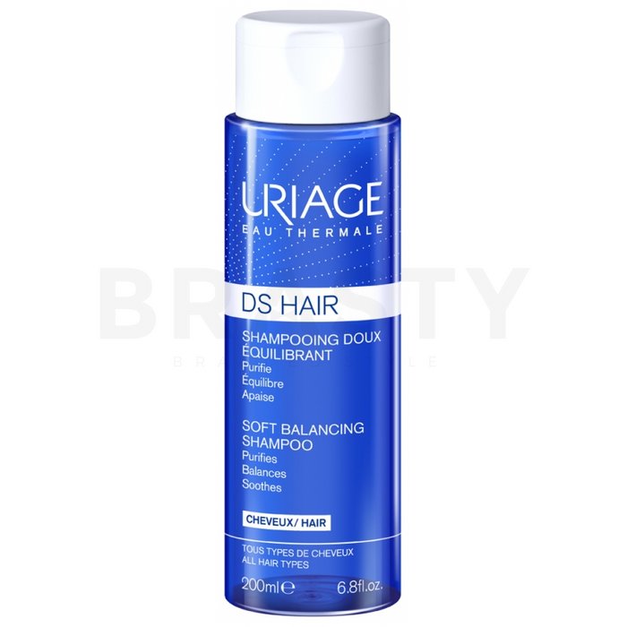 Uriage ds hair soft balancing shampoo șampon pentru folosirea zilnică 200 ml