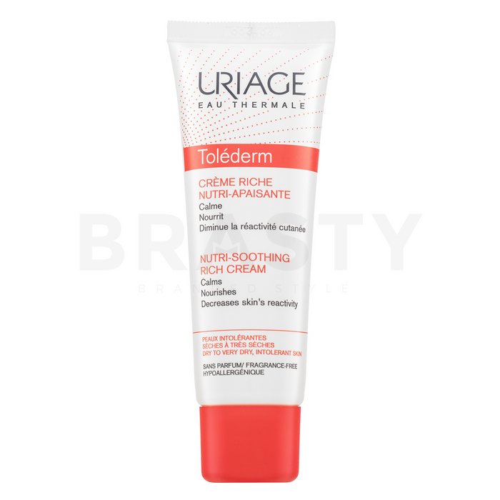 Uriage toléderm riche nutri-soothing cream gel matifiant de față pentru piele uleioasă 50 ml