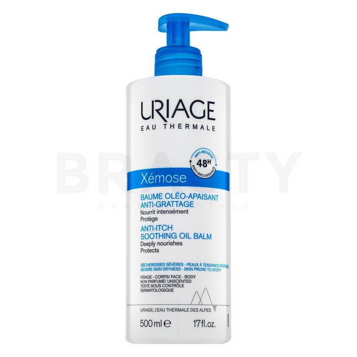 Uriage xémose anti-itch soothing oil balm loțiune calmantă pentru piele uscată și atopică 500 ml