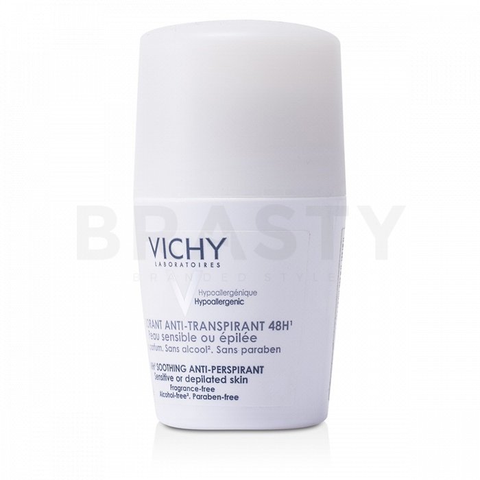 Vichy 48h deodorant anti-transpirant sensitive roll-on deodorant pentru piele sensibilă 50 ml