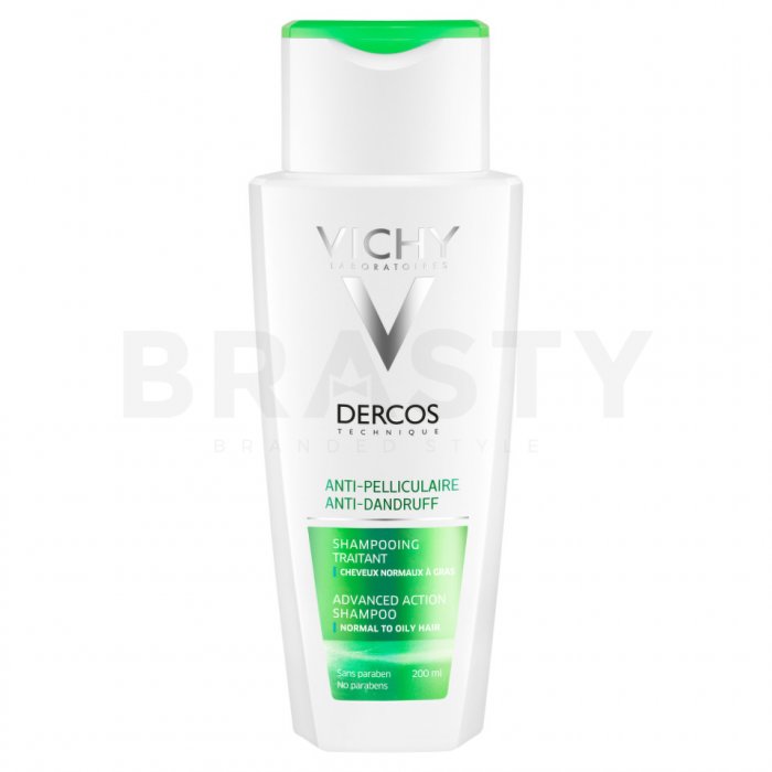 Vichy dercos anti-dadruff advanced action shampoo sampon de curatare anti matreata pentru par normal cu tendinta de ingrasare 200 ml