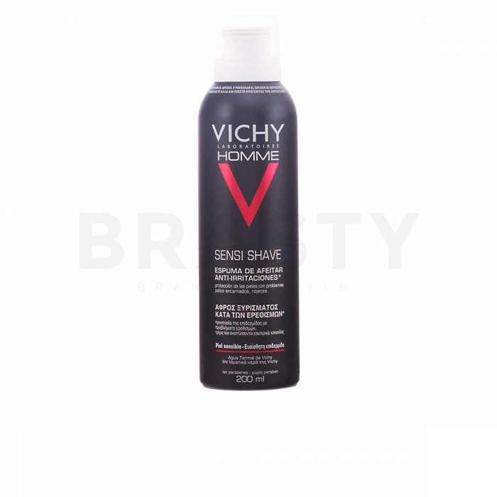 Vichy homme sensi shave anti-irritation shaving foam crema de ras pentru piele sensibilă 200 ml