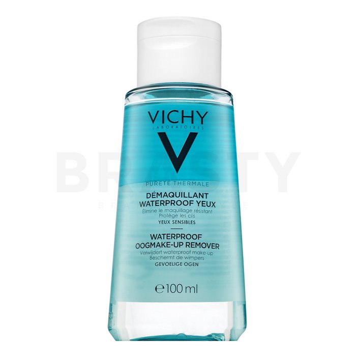 Vichy pureté thermale eye make-up remover waterproof demachiant delicat pentru ochi pentru calmarea pielii 100 ml