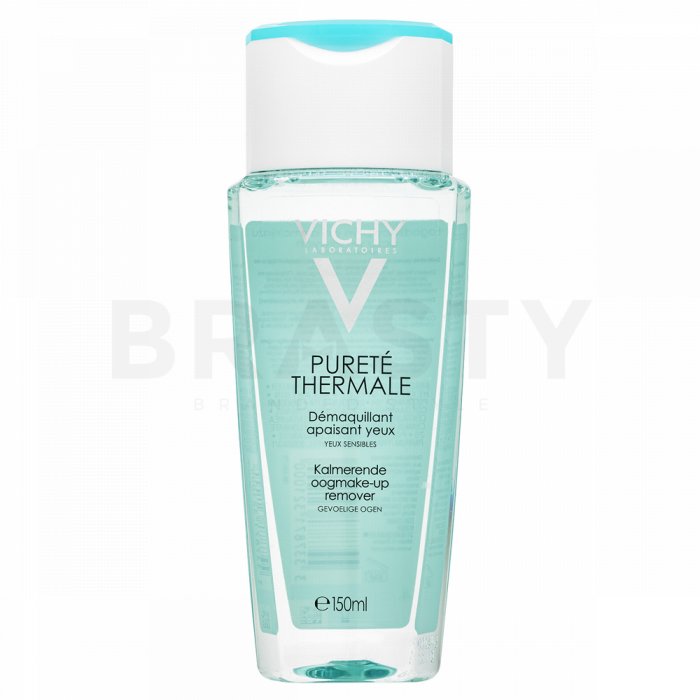 Vichy pureté thermale soothing eye makeup remover demachiant delicat pentru ochi pentru calmarea pielii 150 ml