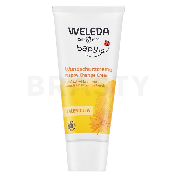 Weleda baby calendula nappy change cream cremă calmantă pentru zone inflamate pentru copii 75 ml
