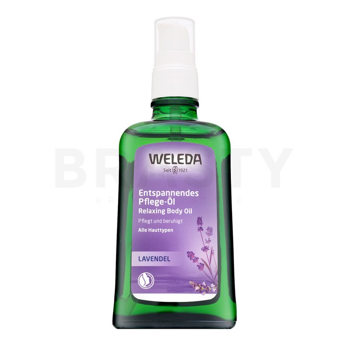 Weleda birch cellulite oil lavender relaxing body oil ulei de masaj 100 ml