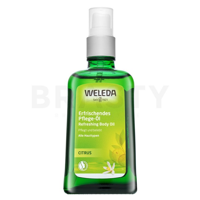 Weleda citrus refreshing body oil ulei de corp pentru folosirea zilnică 100 ml