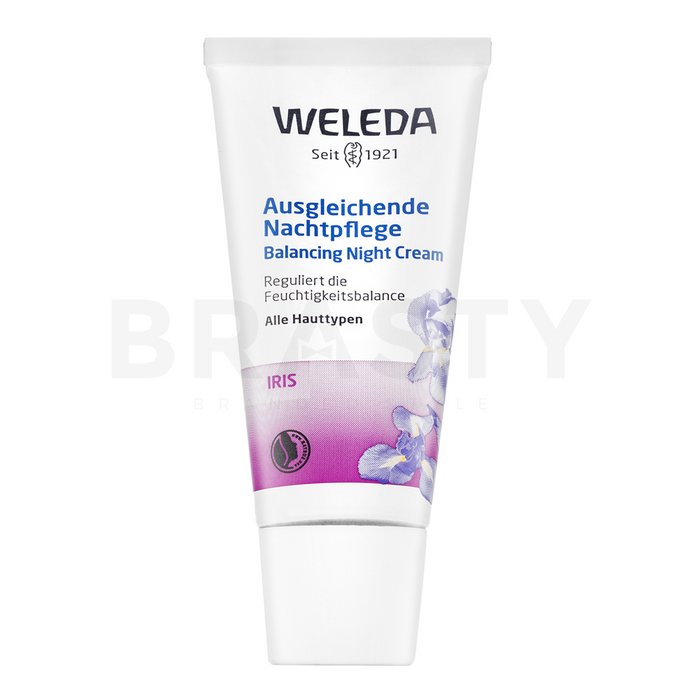 Weleda iris hydrating night cream crema de noapte cu efect de hidratare 30 ml