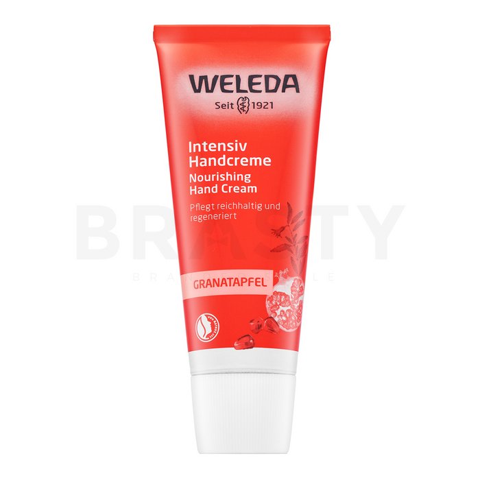 Weleda pomegranate regenerating hand cream cremă de mâini pentru calmarea pielii 50 ml
