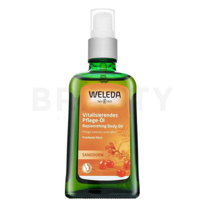 Weleda sea buckthorn repleneshing body oil ulei de masaj 100 ml