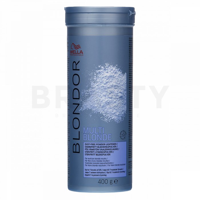Wella professionals blondor multi blonde pudra pentru deschiderea culorii parului 400 g