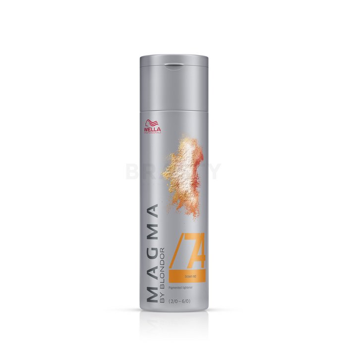 Wella professionals blondor pro magma pigmented lightener vopsea profesională pentru șuvițe pentru păr natural și vopsit /74 120 g