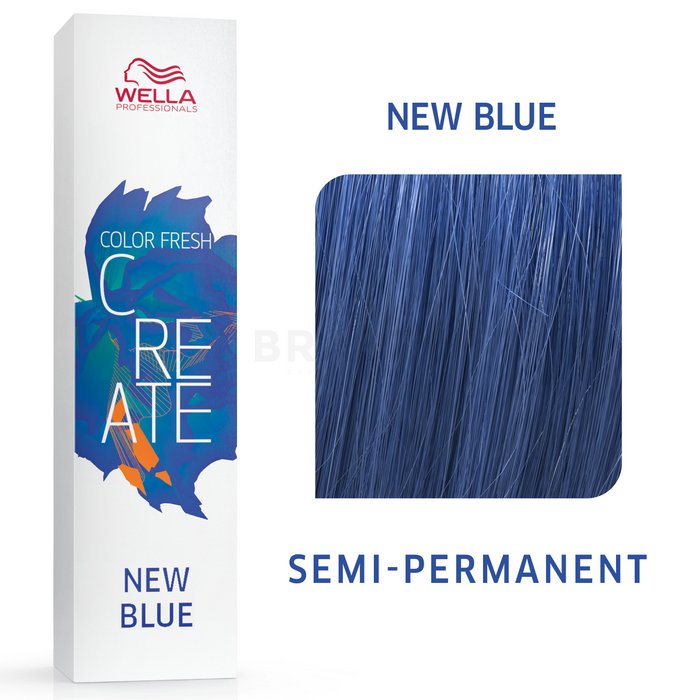 Wella professionals color fresh create semi-permanent color new blue 60 ml