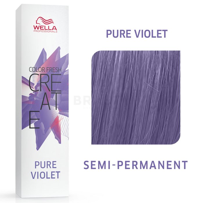 Wella professionals color fresh create semi-permanent color pure violet 60 ml