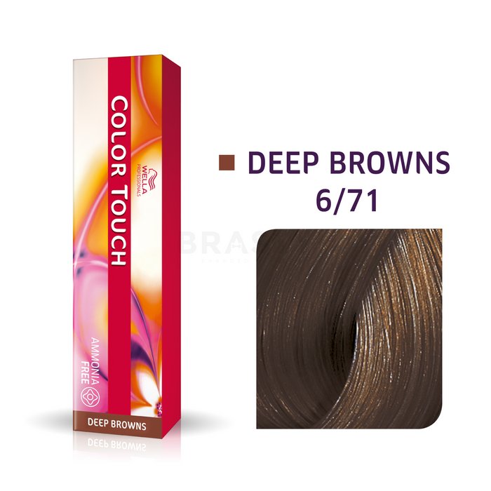 Wella Professionals Color Touch Deep Browns cu efect multi-dimensional 6/71 60 ml