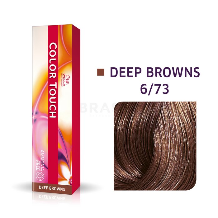 Wella professionals color touch deep browns cu efect multi-dimensional 6/73 60 ml