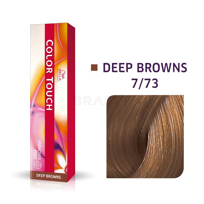 Wella professionals color touch deep browns cu efect multi-dimensional 7/73 60 ml