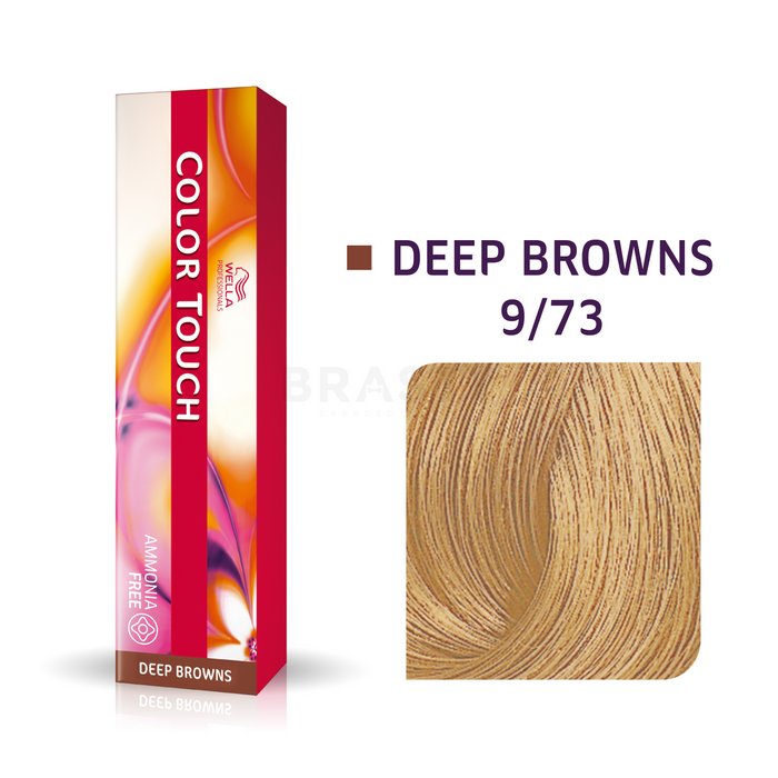 Wella professionals color touch deep browns cu efect multi-dimensional 9/73 60 ml