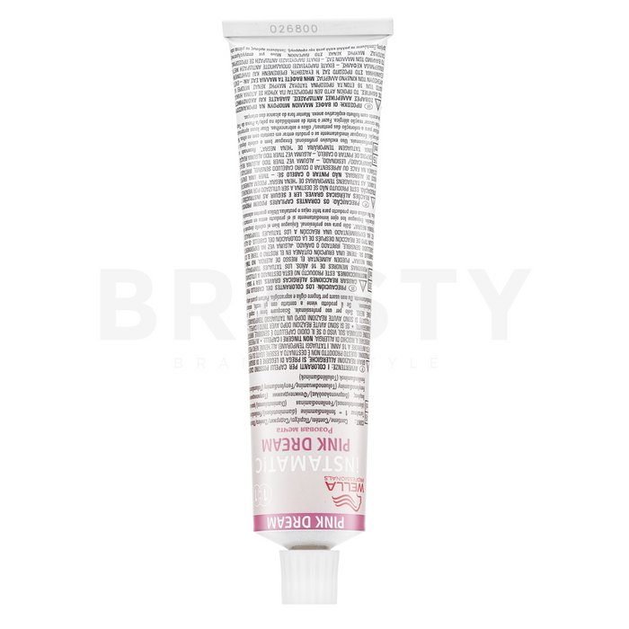 Wella professionals color touch instamatic culoare profesională demi-permanentă a părului pink dream 60 ml