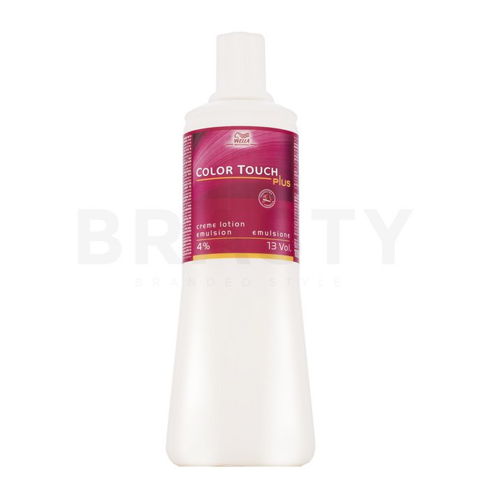 Wella professionals color touch plus emulsion 4% / 13 vol. activator de culoare a părului 1000 ml