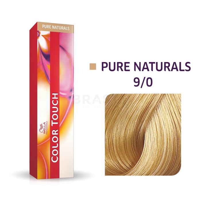 Wella professionals color touch pure naturals cu efect multi-dimensional 9/0 60 ml