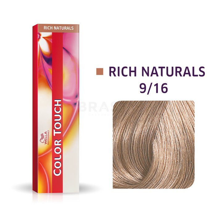 Wella professionals color touch rich naturals cu efect multi-dimensional 9/16 60 ml