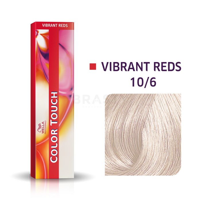 Wella professionals color touch vibrant reds cu efect multi-dimensional 10/6 60 ml