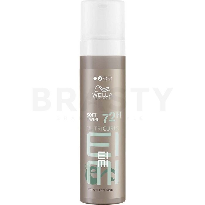 Wella professionals eimi nutricurls soft twirl 72h anti-frizz foam spumă de styling pentru păr ondulat si cret 200 ml