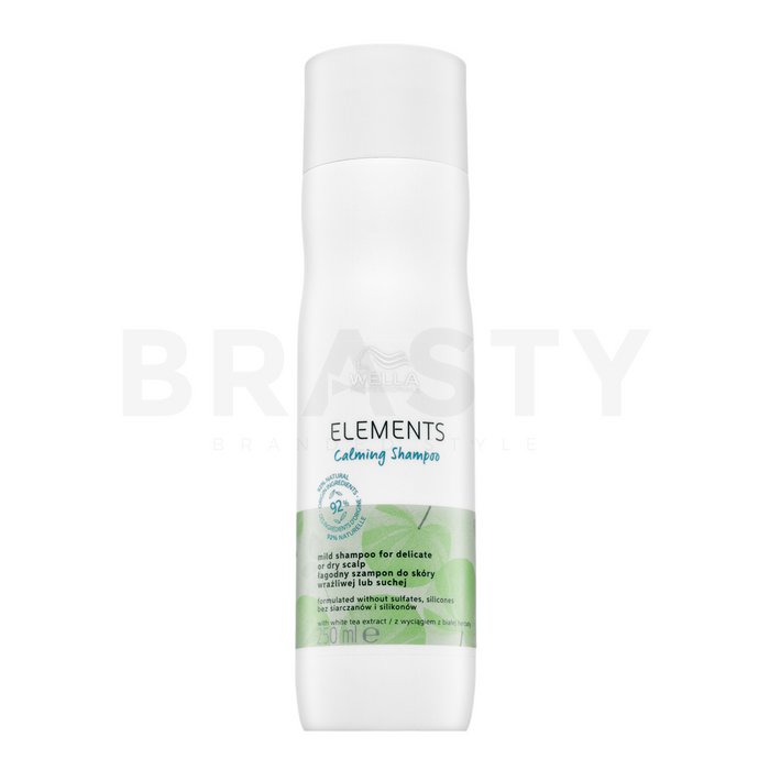 Wella professionals elements calming shampoo șampon 250 ml