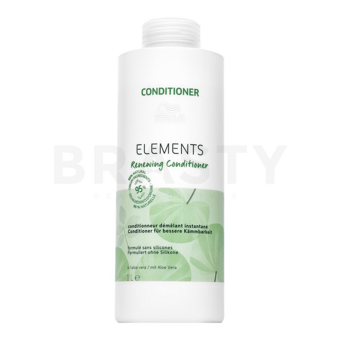 Wella professionals elements lightweight renewing conditioner balsam pentru regenerare, hrănire si protectie 1000 ml