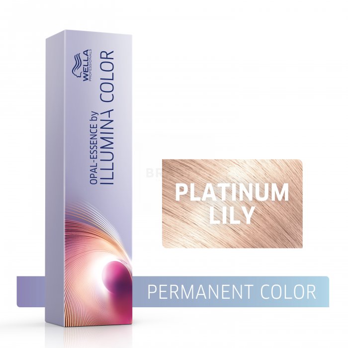 Wella professionals illumina color opal-essence vopsea profesională permanentă pentru păr platinum lily 60 ml