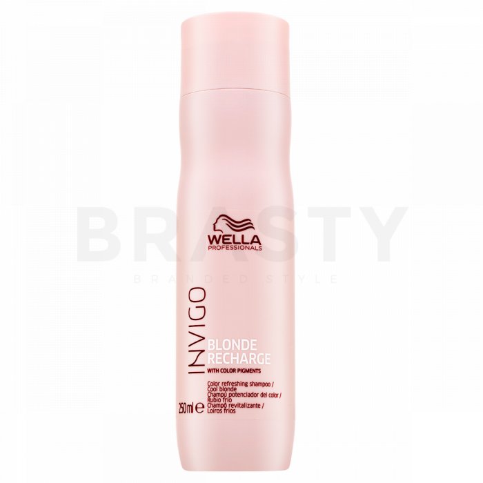 Wella professionals invigo blonde recharge cool blonde shampoo șampon pentru revigorarea nuantelor reci de blond 250 ml